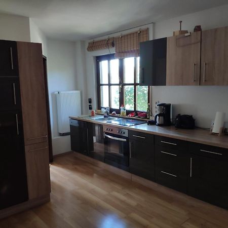 Ferienwohnung Mit 123Qm Fuer 8 Personen Mit Sehr Grossem Garten, Einfache Innen-Ausstattung Leipzig Exterior photo