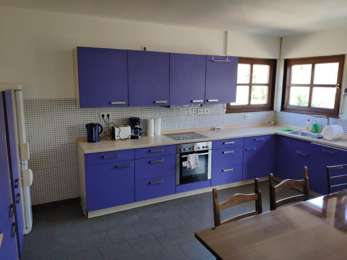 Ferienwohnung Mit 123Qm Fuer 8 Personen Mit Sehr Grossem Garten, Einfache Innen-Ausstattung Leipzig Exterior photo